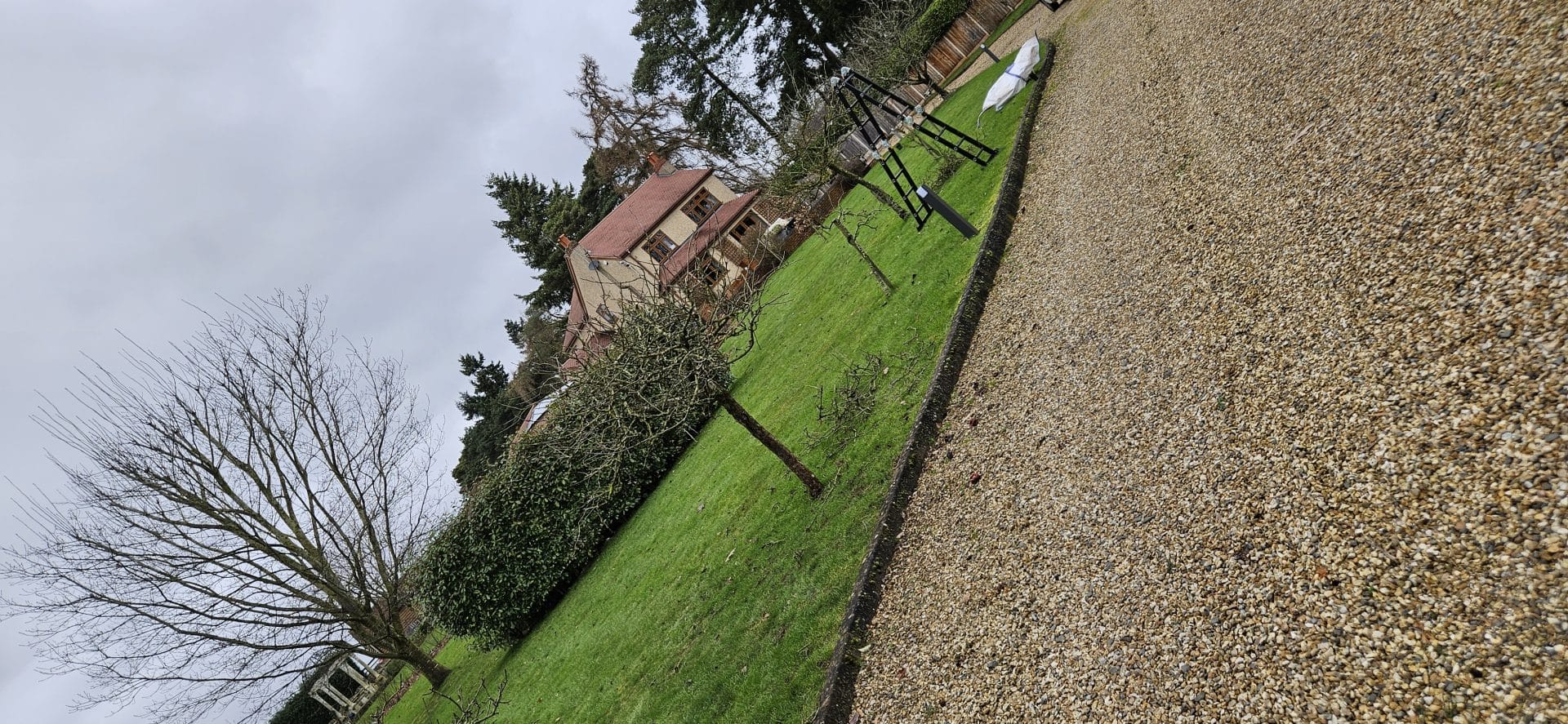 garden pathway installation